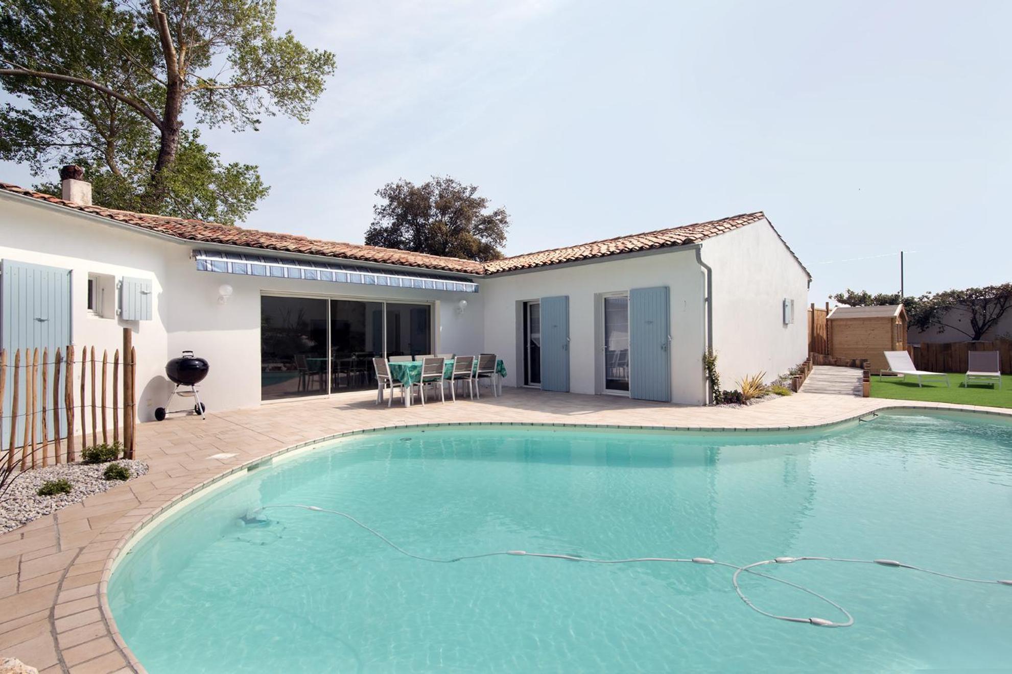 Tres Belle Villa Avec Piscine Le Bois-Plage-en-Re Exterior photo